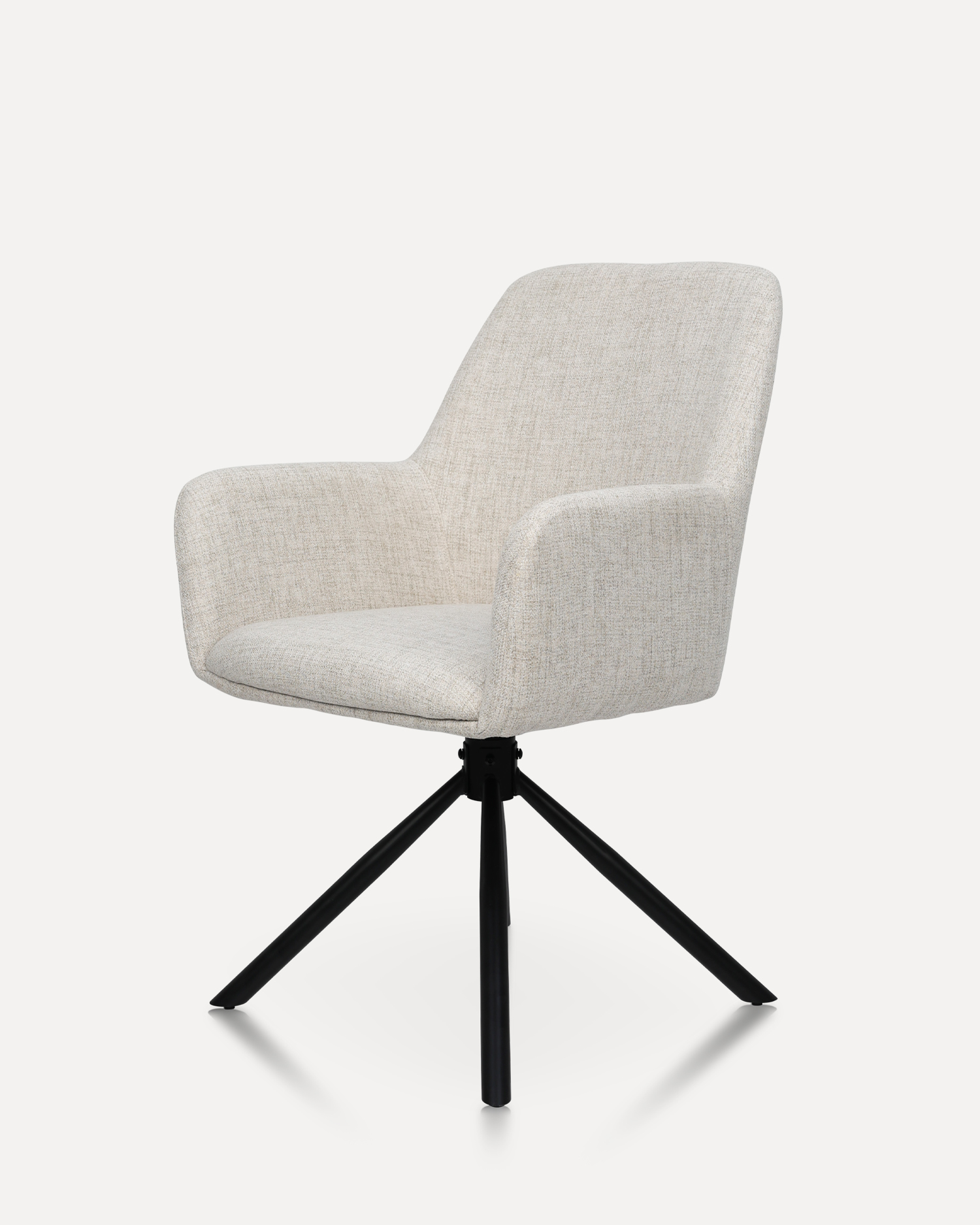 صندلی ناهار خوری پارچه چرخان