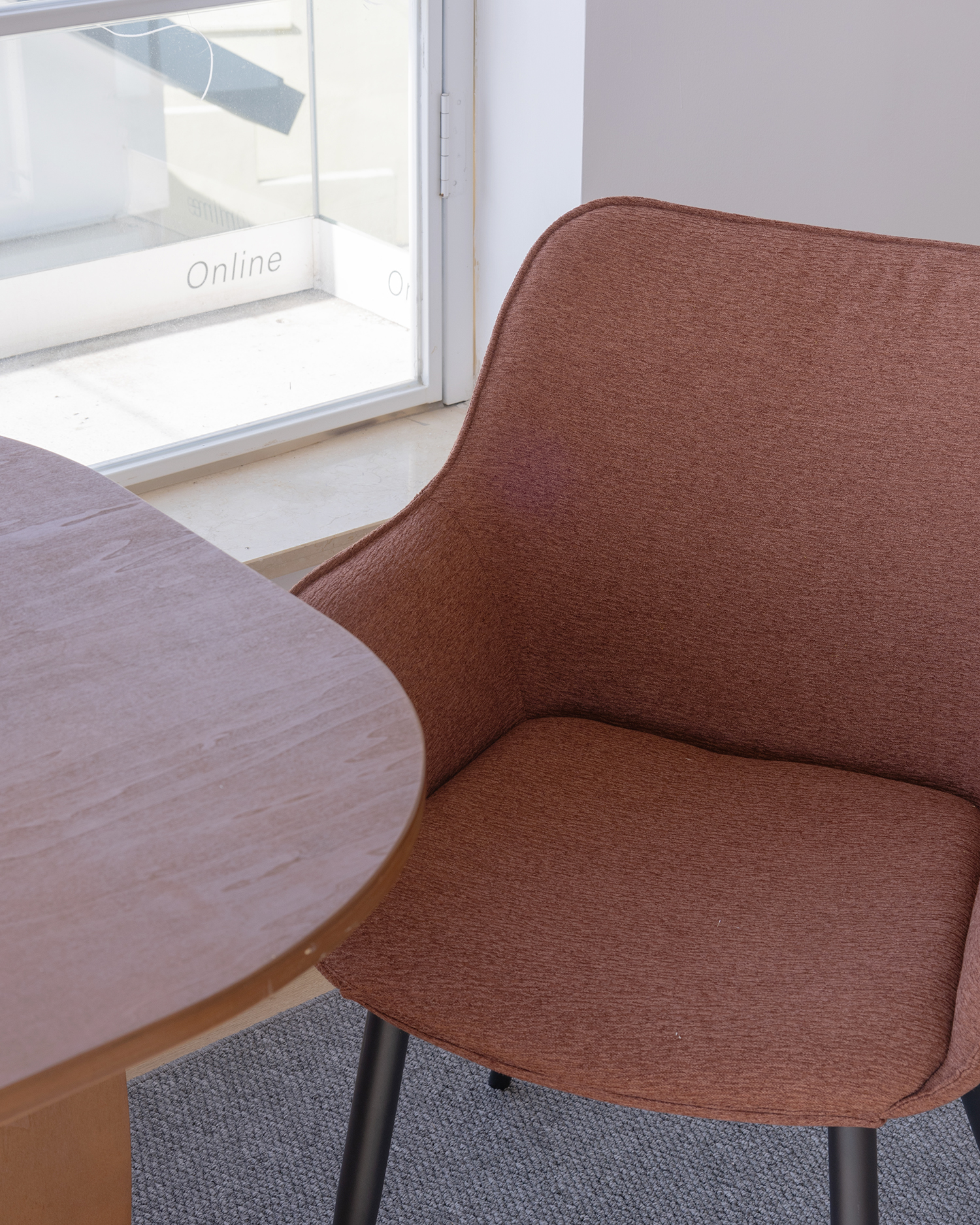 صندلی های ناهار خوری پشت خمیده مدرن صندلی های ناهار خوری پشت خمیده مدرن