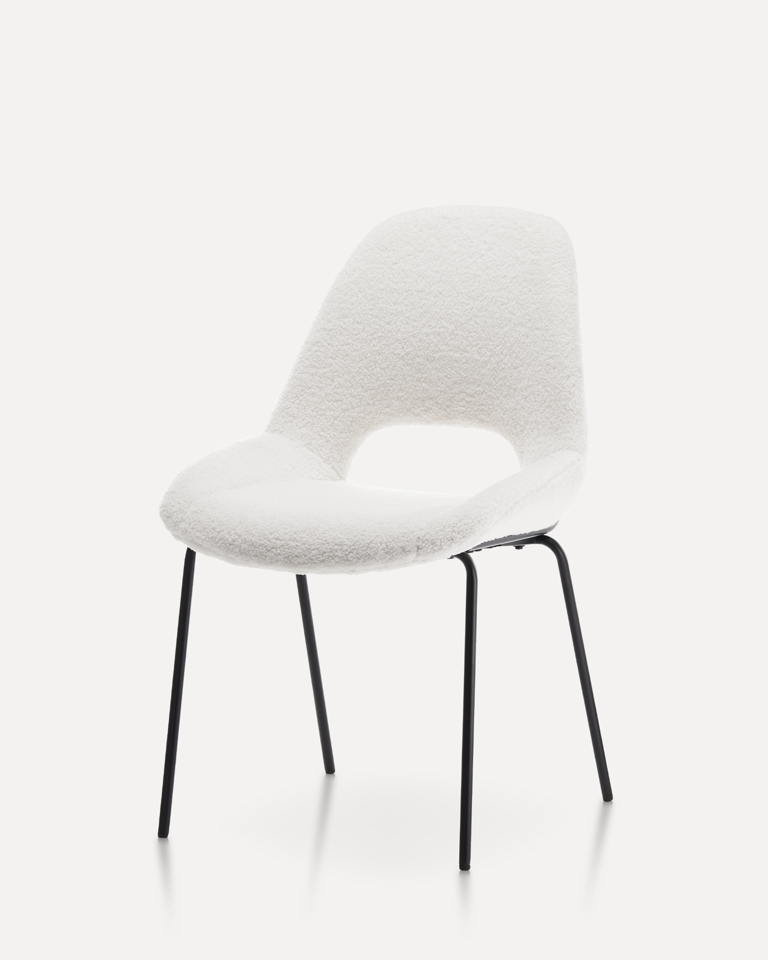 صندلی ناهار خوری با عقب توخالی