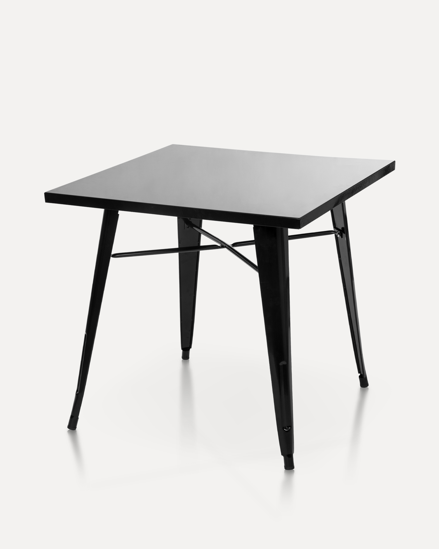 میز ناهار خوری صنعتی فلز سیاه